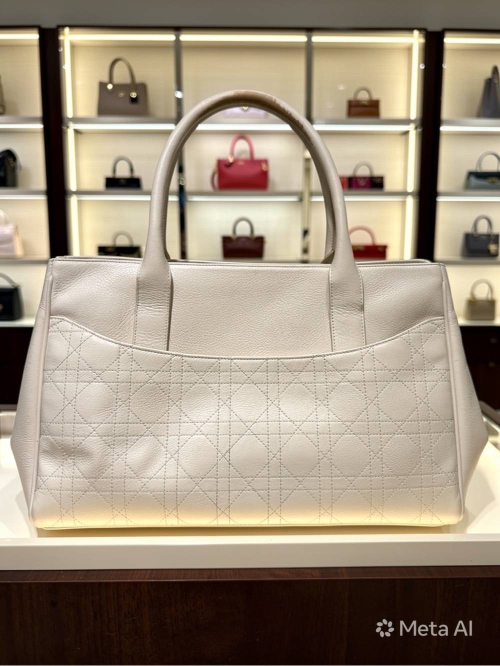 Dior Cannage Granville Tote - Picture 3 of 4